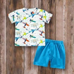 NEW AIRPLANES 2 PIECE SHORT SET